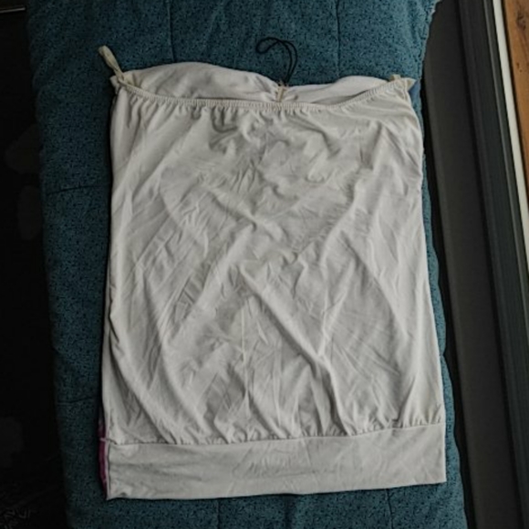 Vintage Y2K Strapless Tie Dye Choker Halter Top - Picture 6 of 6